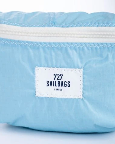 Fanny Pack Ibiza Baby Blue Recycled Sail - Image 6