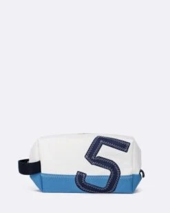 Toiletry Bag Windy Pastel Blue Recycled Sail