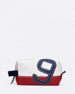 Toiletry Bag Windy Red Recycled Sail