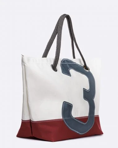 Carla Travel Bag Brick Red Recycled Sail - Image 7