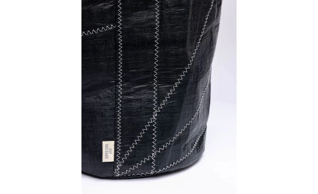 Paper Basket 3Di Black Sail Recycled Sail - Image 3