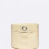 Table Basket Beige Size Large Recycled Sail