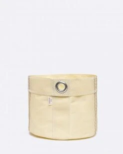 Table Basket Beige Size Large Recycled Sail