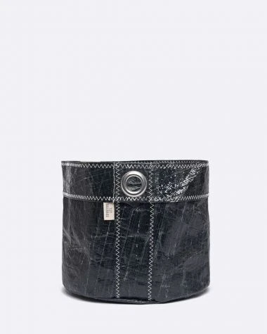 Table Basket 3Di Black Size Large Recycled Sail