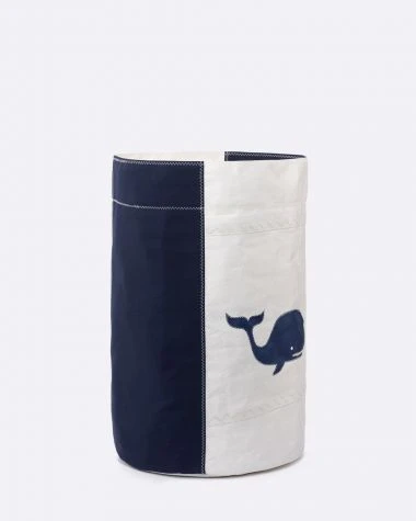 Laundry Basket Whale Recycled Sail - Image 5
