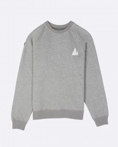 Sweatshirt Heather Grey Recycled Sail - Image 4