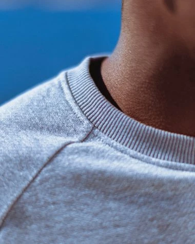 Sweatshirt Heather Grey Recycled Sail - Image 5