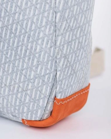 Rollup Backpack Khaki Recycled Sail - Image 10