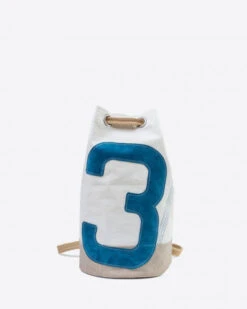 Sailor Jack Linen & Blue Suede Recycled Sail