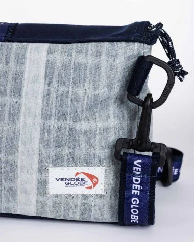 Scooty Cross-body Bag Vendée Globe Collection Grey Recycled Sail - Image 4