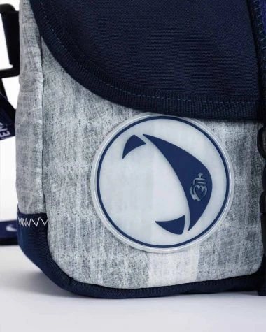 Scooty Cross-body Bag Vendée Globe Collection Grey Recycled Sail - Image 7