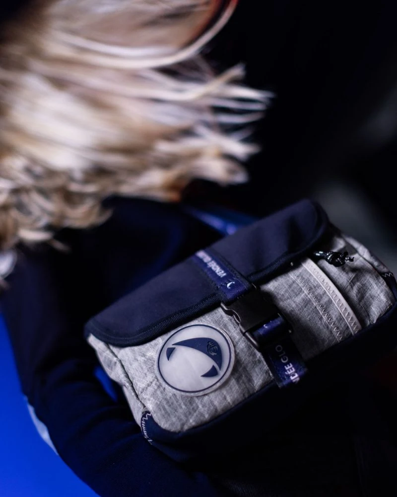 Scooty Cross-body Bag Vendée Globe Collection Grey Recycled Sail - Image 8