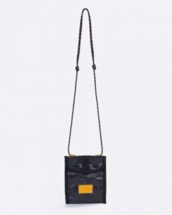 Skate Cross-body Bag Black Recycled Sail