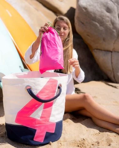 Spi Bag Pink Recycled Sail - Image 5