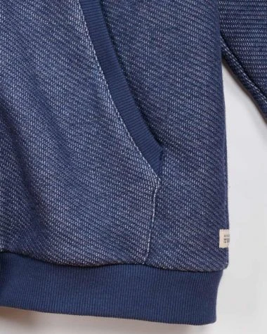 Hoodie Heather Blue Recycled Sail - Image 7