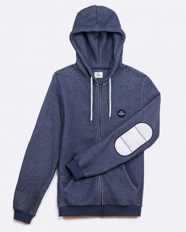 Hoodie Heather Blue Recycled Sail