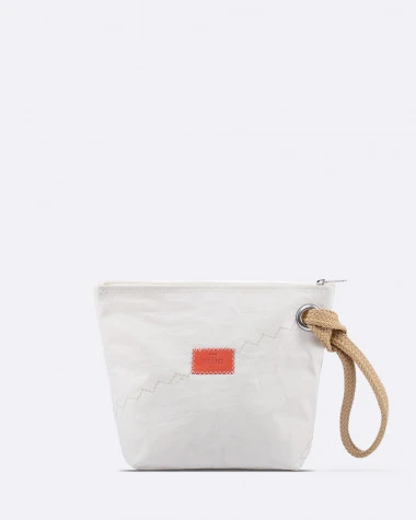 The Midinette Coral Leather Recycled Sail - Image 2