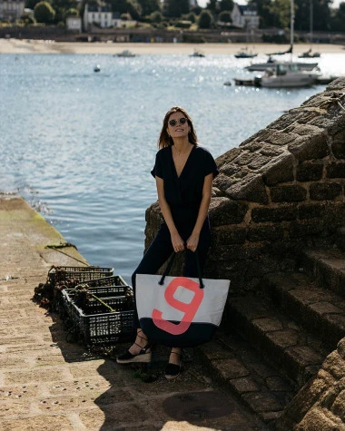 Carla Travel Bag Summer Time Recycled Sail - Image 5