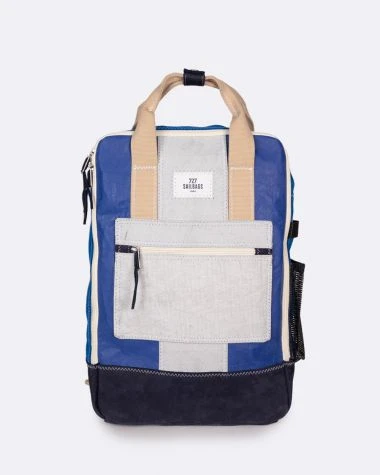 Wally Backpack Blue Recycled Sail