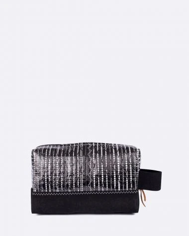 Windy Toiletry Bag Black Recycled Sail - Image 2