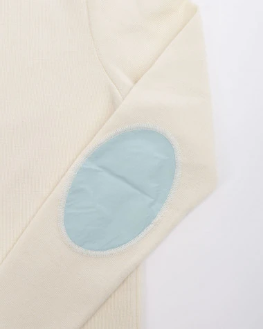 Women's Sailor Sweater Merino Wool White Recycled Sail - Image 5