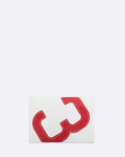 Zipper Pouch Red Recycled Sail